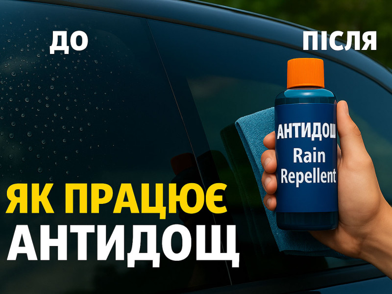 Как работает антидождь и зачем он нужен автомобилю?