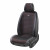 Комплект премиум накидок для передних сидений Beltex Monte Carlo, Black-Red