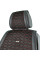 Комплект премиум накидок для сидений Beltex Monte Carlo, Black-Red