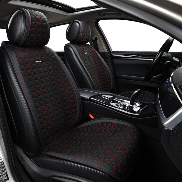 Комплект премиум накидок для сидений Beltex Monte Carlo, Black-Red