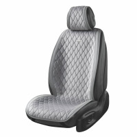 Комплект премиум накидок для сидений BELTEX New York, Grey (BX84200)
