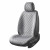 Комплект премиум накидок для сидений BELTEX New York, Grey (BX84200)