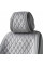 Комплект премиум накидок для сидений BELTEX New York, Grey (BX84200)