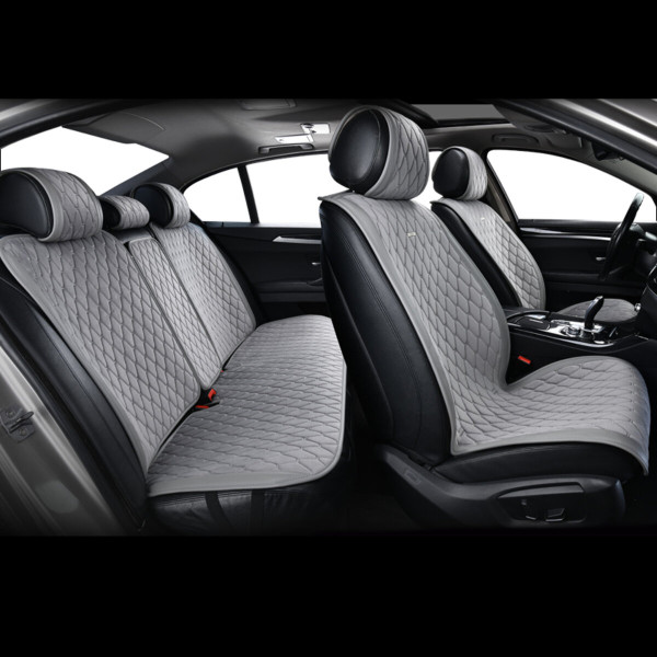 Комплект премиум накидок для сидений BELTEX New York, Grey (BX84200)