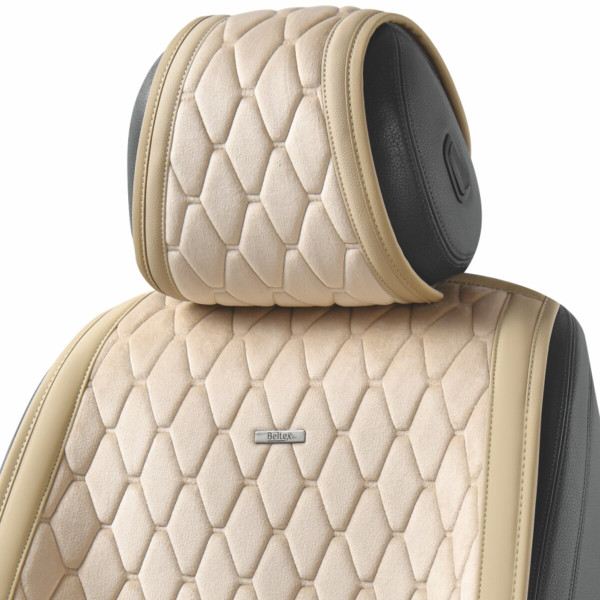 Комплект премиум накидок для сидений BELTEX New York, Biege (BX84500)