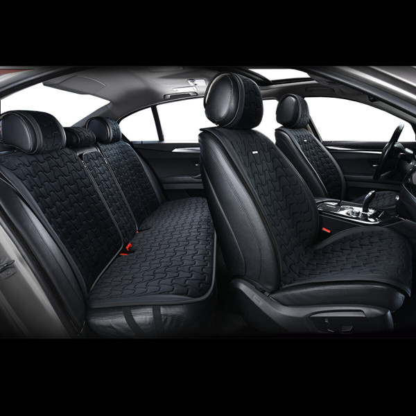Комплект премиум накидок для сидений Beltex Chicago, Black