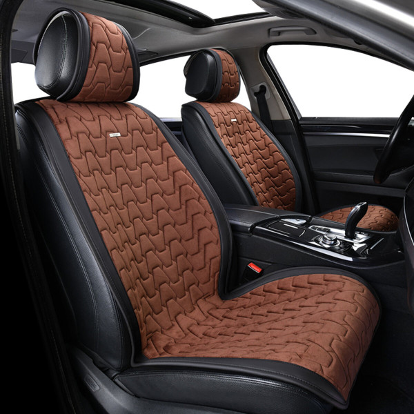 Комплект премиум накидок для сидений Beltex Chicago, Black-Coffee