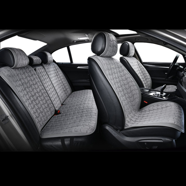 Комплект премиум накидок для сидений BELTEX Chicago, Grey (BX85200)