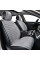 Комплект премиум накидок для сидений BELTEX Chicago, Grey (BX85200)