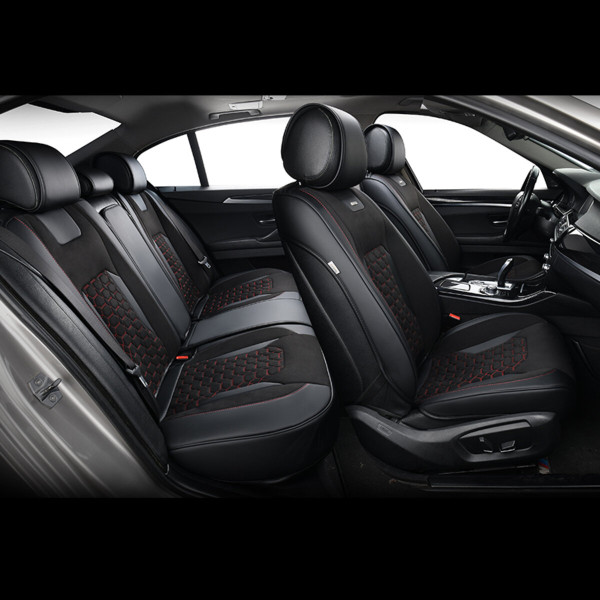 Комплект 3D чехлов для сидений Beltex Montana, Black-Red