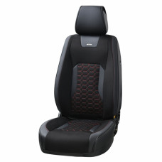 Комплект 3D чехлов для передних сидений Beltex Montana, Black-Red