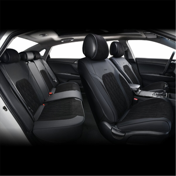 Комплект 3D чехлов для сидений Beltex Malibu, Black