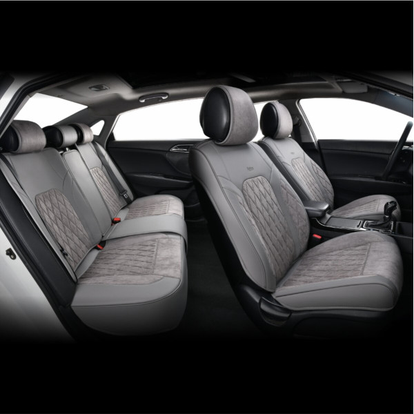 Комплект 3D чехлов для сидений Beltex Malibu, Grey