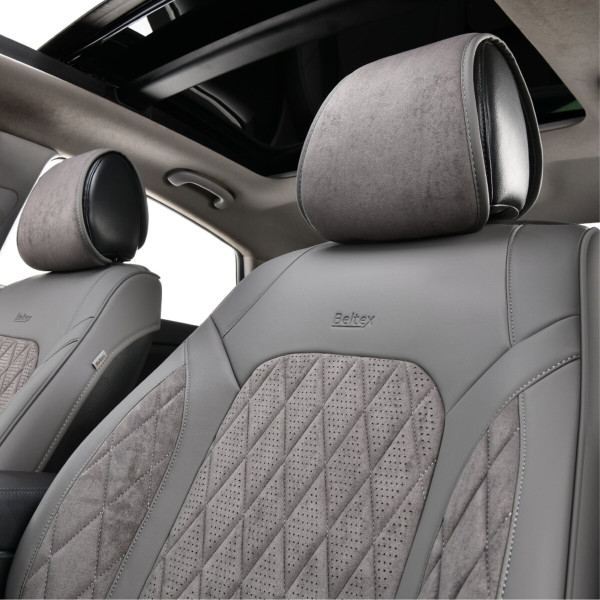 Комплект 3D чехлов для сидений Beltex Malibu, Grey