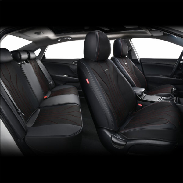Комплект 5D чехлов для сидений Beltex Sierra, Black-Red