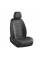 Комплект премиум накидок для сидений CarLife Sport, Black