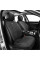 Комплект премиум накидок для сидений CarLife Sport, Black