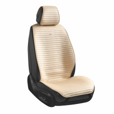 Комплект премиум накидок для сидений CarLife Sport, Biege