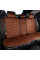 Комплект премиум накидок для сидений CarLife Sport, Coffee