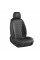 Комплект премиум накидок для передних сидений CarLife Racer, Black