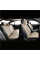 Комплект премиум накидок для сидений CarLife Racer, Biege