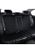 Комплект премиум накидок для сидений CarLife Turbo, Black