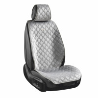 Комплект премиум накидок для сидений CarLife Turbo, Grey