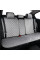 Комплект премиум накидок для сидений CarLife Turbo, Grey