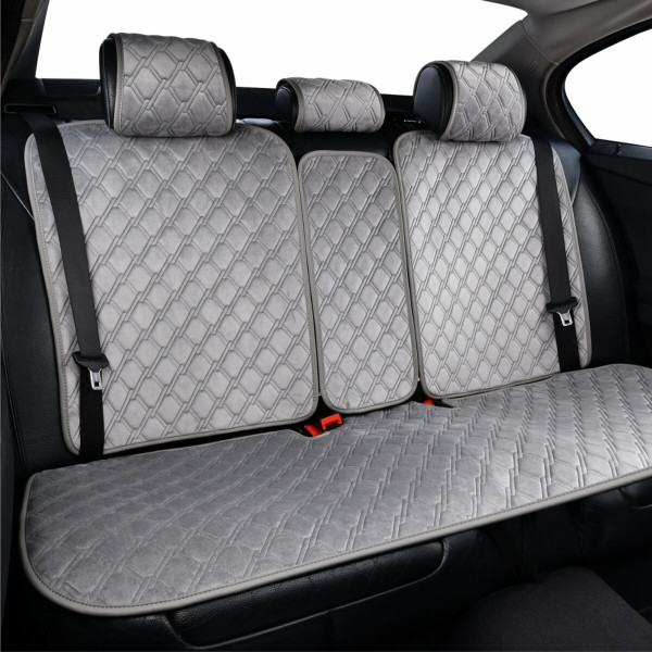 Комплект премиум накидок для сидений CarLife Turbo, Grey