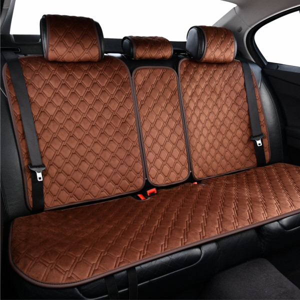 Комплект премиум накидок для сидений CarLife Turbo, Coffee