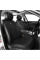 Комплект премиум накидок для сидений CarLife Nitro, Black