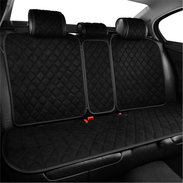 Комплект премиум накидок для сидений CarLife Nitro, Black