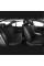 Комплект премиум накидок для сидений CarLife Nitro, Black