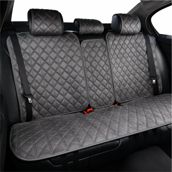 Комплект премиум накидок для сидений CarLife Nitro, Grey