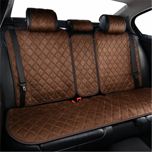 Комплект премиум накидок для сидений CarLife Nitro, Coffee