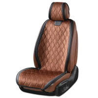 Комплект преміум накидок для передніх сидінь Winso Pro Prestige, Coffee-Black