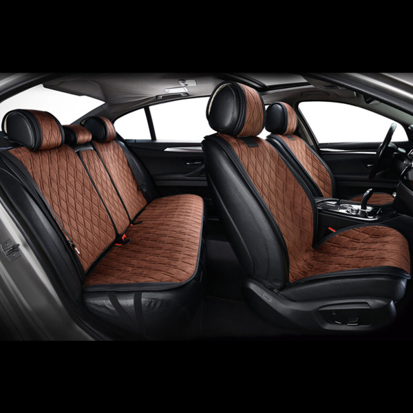 Комплект премиум накидок для сидений Winso Pro Prestige, Coffee-Black