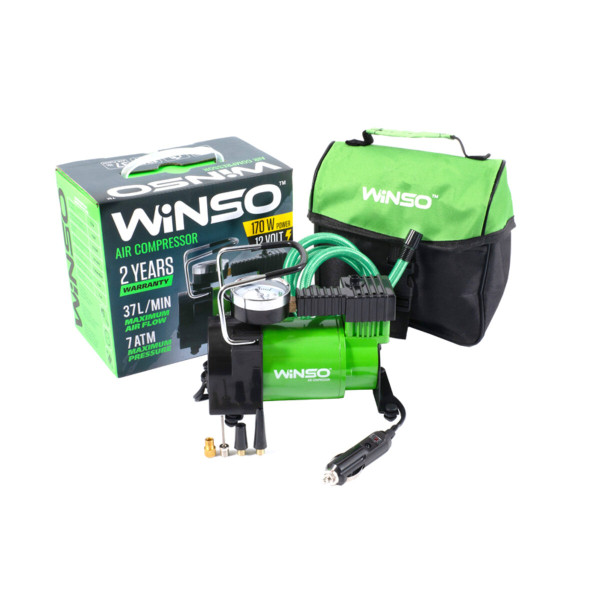 Автокомпресор Winso 122000 7 Атм 37 л/хв 170 Вт (5907648383944)