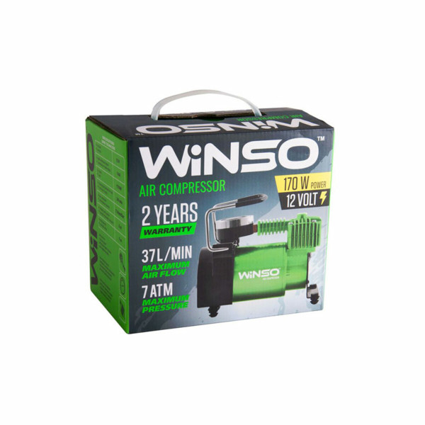 Автокомпресор Winso 122000 7 Атм 37 л/хв 170 Вт (5907648383944)