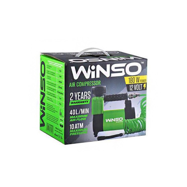 Автокомпрессор Winso 131000 10 Атм 40 л/мин 180 Вт