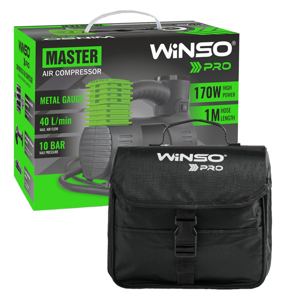 Автокомпрессор Winso Pro Master 135000 10 Атм 40 л/мин 170 Вт