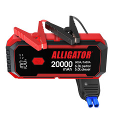 Пусковое устройство Alligator JS843 800A/1600A 20000mAh со Smart-клеммами