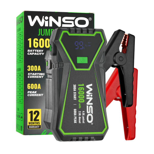 Пусковое устройство Winso 140300 300A/600A 16000mAh