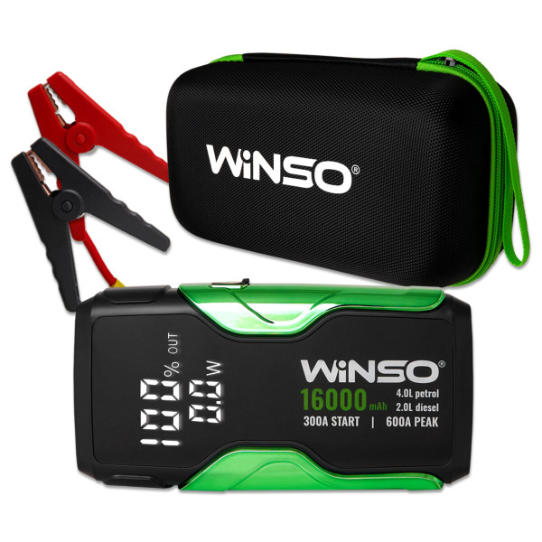 Пусковое устройство Winso 140310 300A/600A 16000mAh