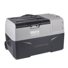 Портативный автомобильный холодильник Brevia 30л (22710)