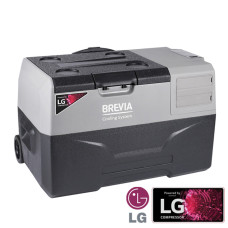 Холодильник автомобильный Brevia 30л с компрессором LG (22715)