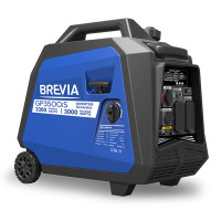 Генератор інверторний Brevia GP3500iS 3.3кВт (ном 3.0кВт)