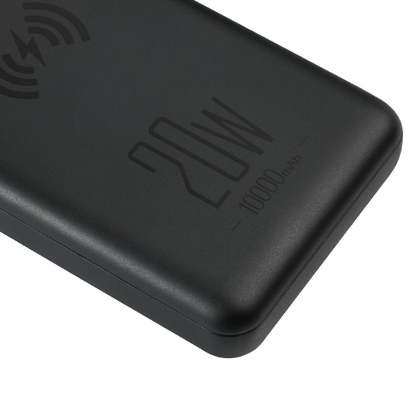 Повербанк Brevia 10000mAh 20W Wireless Qi10W Li-Pol, LCD (45118)