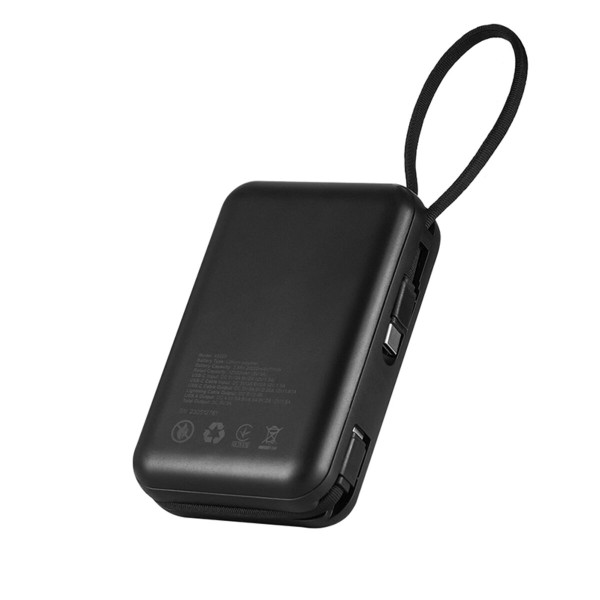 Повербанк Brevia 20000mAh 22.5W Type-C+Lightning Cable, Li-Pol, LCD (45222)