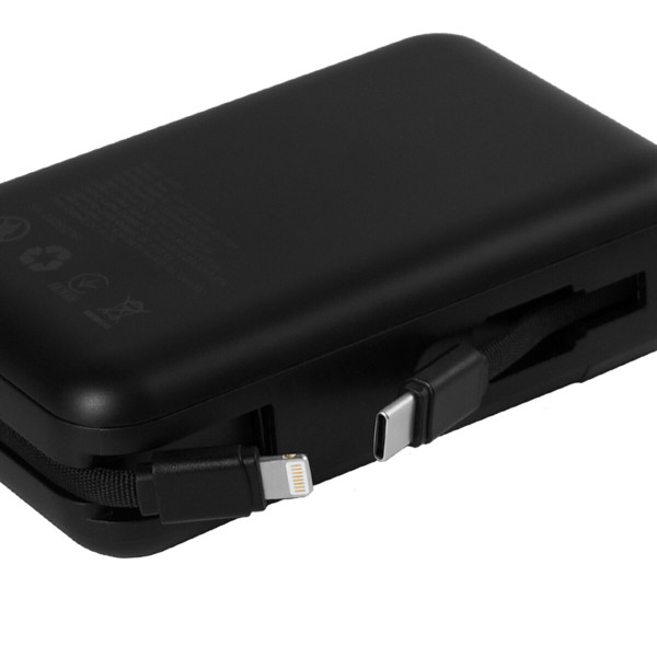 Повербанк Brevia 20000mAh 22.5W Type-C+Lightning Cable, Li-Pol, LCD (45222)